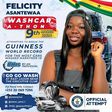 GWR confirms Felicity Asantewaa as record holder for most cars washed