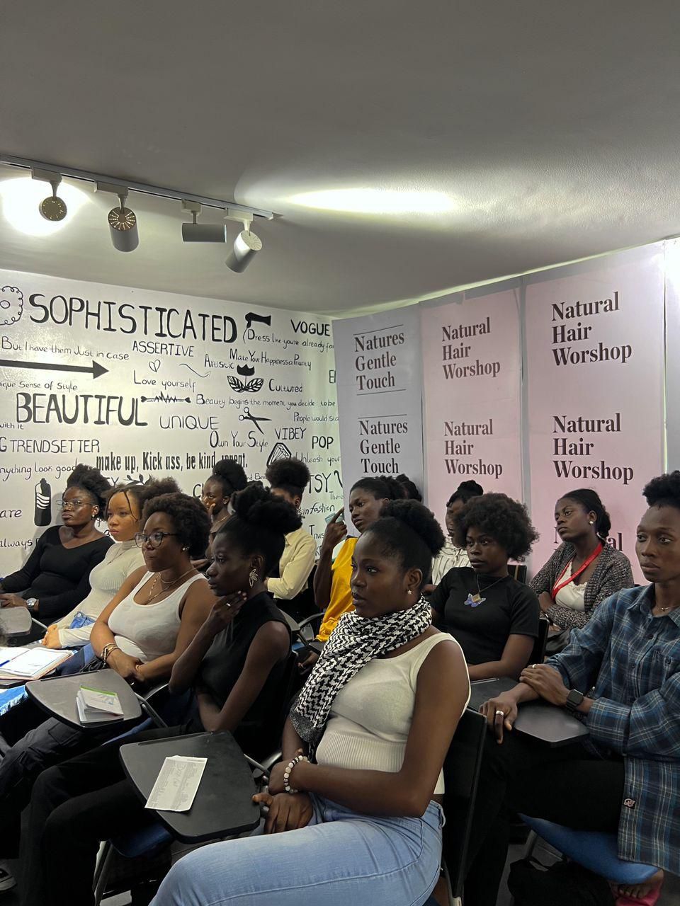 A cross section of the attendees.