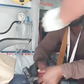 A screenshot image of AFP News Agency journalist Collins Olunga after he was shot and injured during June 25, 2024 protests against the Finance Bill