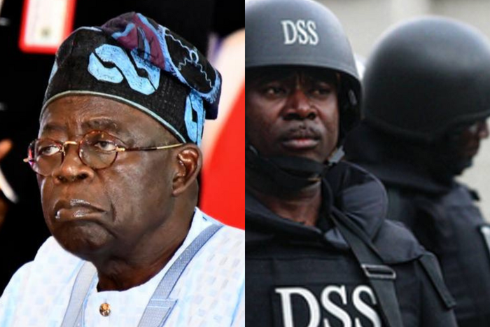 President Tinubu and DSS [Pulse.ng]