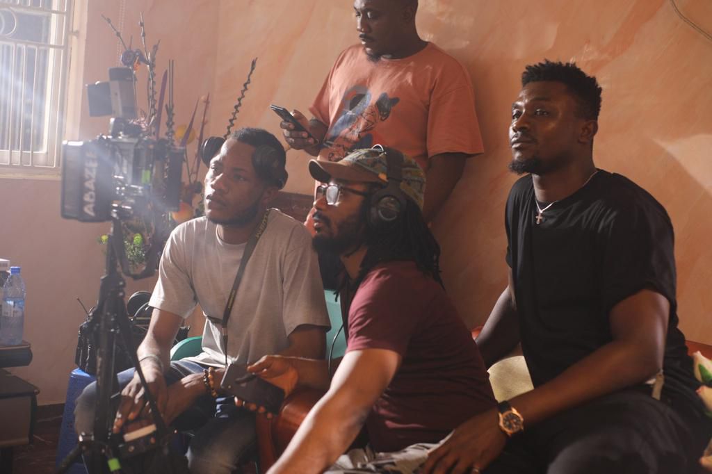 See BTS images of 'Broken Portrait' with Teni Aladese, Ngozi Nwosu, Taye Arimoro [Broken Portrait]