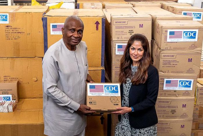 US gifts Nigeria lab equipment for disease outbreak emergency response [Twitter:@NCDCgov]