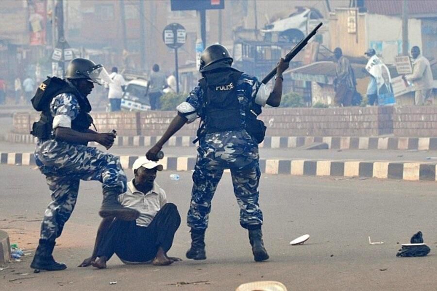 The response from Ugandan security forces has been marked by severe crackdowns.