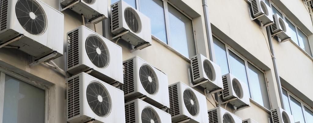 An air-conditioning ventilation