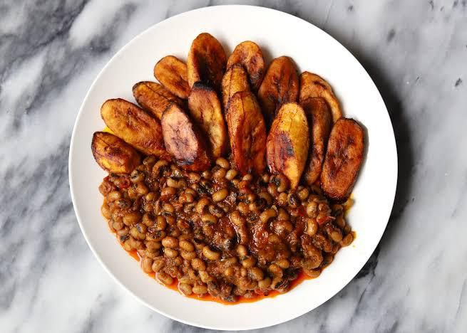 Beans and fried plantain can be unhealthy too