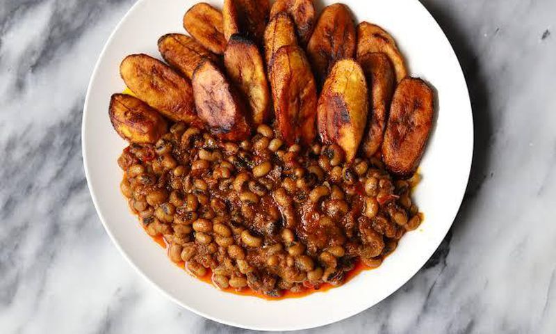 Beans and fried plantain can be unhealthy too