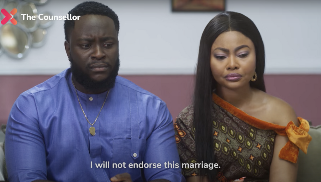 See Teniola Aladese, David Eyo in love in Showmax's 'The Counsellor' teaser