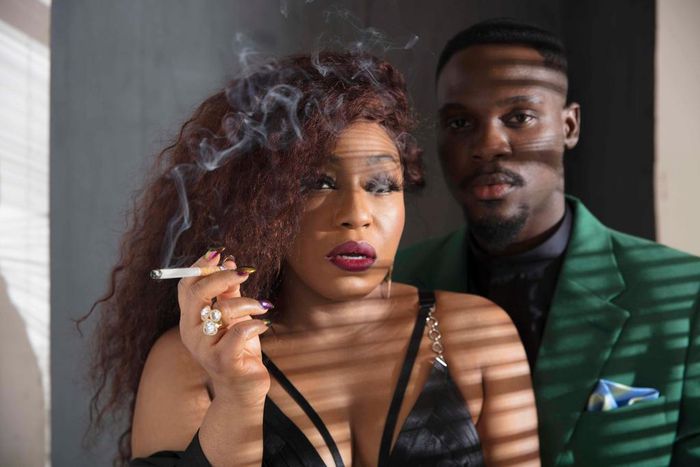 Rita Dominic and Nonso Bassey in La Femme Anjola [LFA]