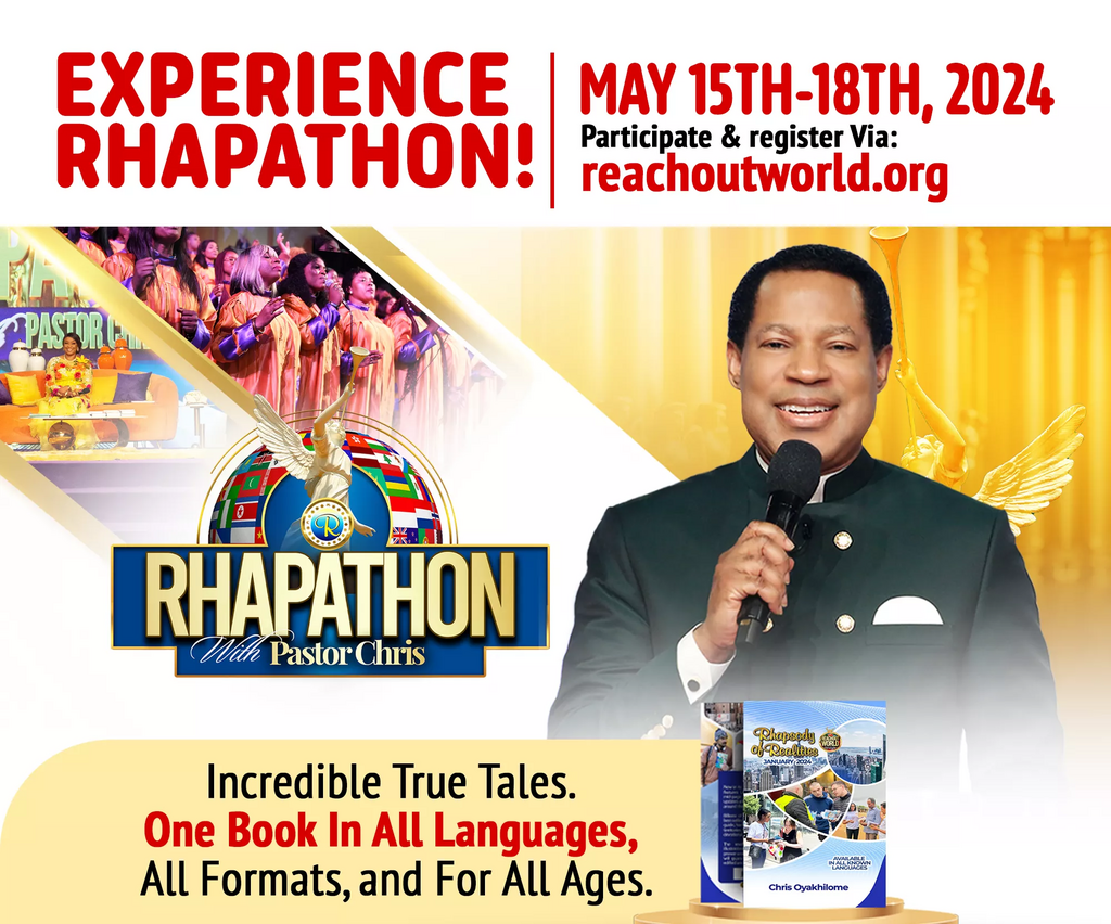Christ Embassy Announces Date For 2024 Edition Of Rhapathon With Pastor Chris.