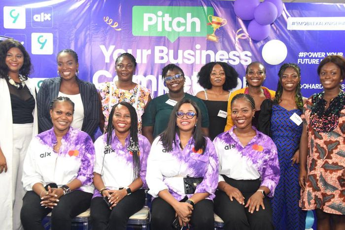 (Seated) L-R: Country Marketing Manager, ALX Nigeria, Seun Babajide-Duroshola; Hub Operations Manager, ALX Nigeria, Helen Eboagwu; Country General Manager, ALX Nigeria, Ruby Igwe and ALX Gold Fellow, Divine Ukonu, with the participants of the Internati...