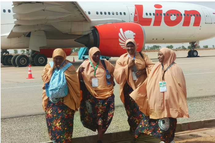 Nigerian pilgrims [NAN]