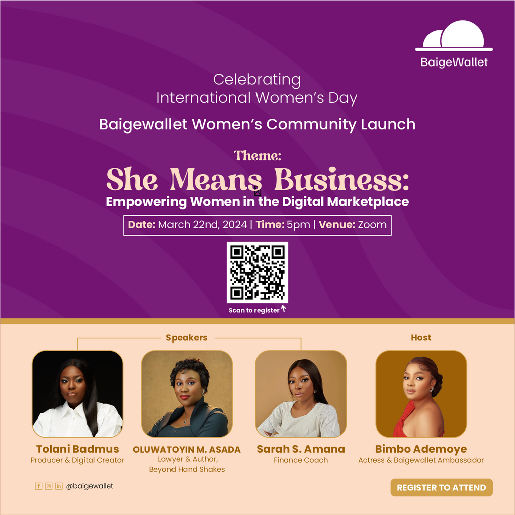 Baigewallet unveils Women's business, financial literacy community