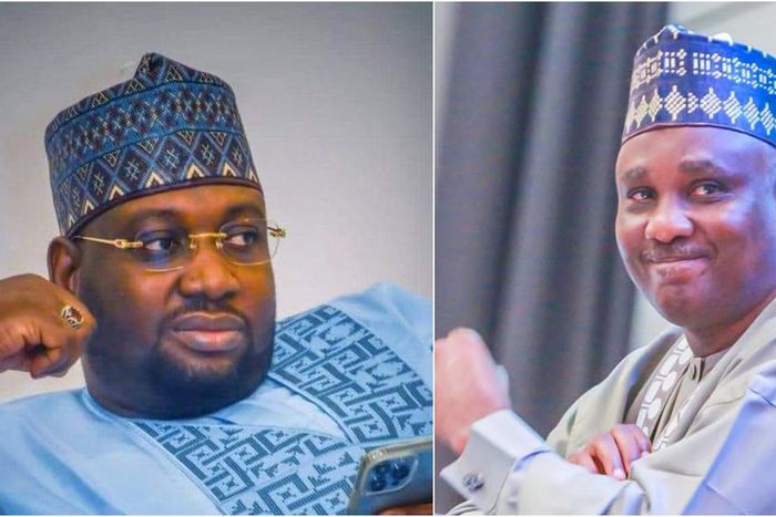 Hon Aminu Sani Jaji and Hon Abbas Tajudeen. [Facebook]