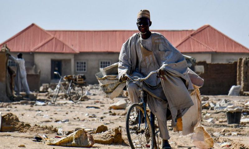 Bicycle rider [The Guardian Nigeria]
