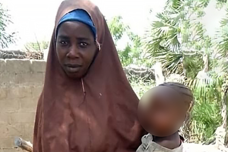 Lydia Simon and her kids have been rescued from Boko Haram captivity.