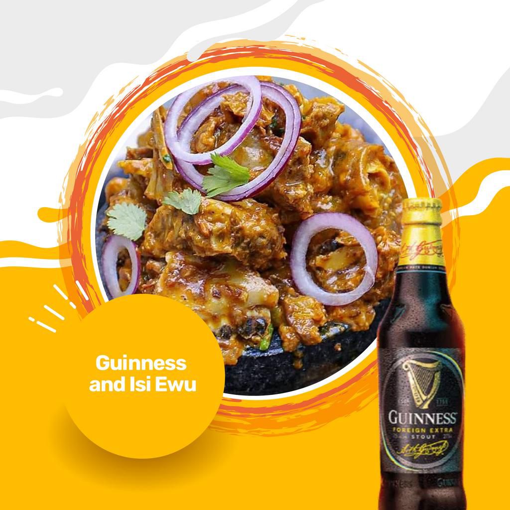 Guinness and Isi Ewu