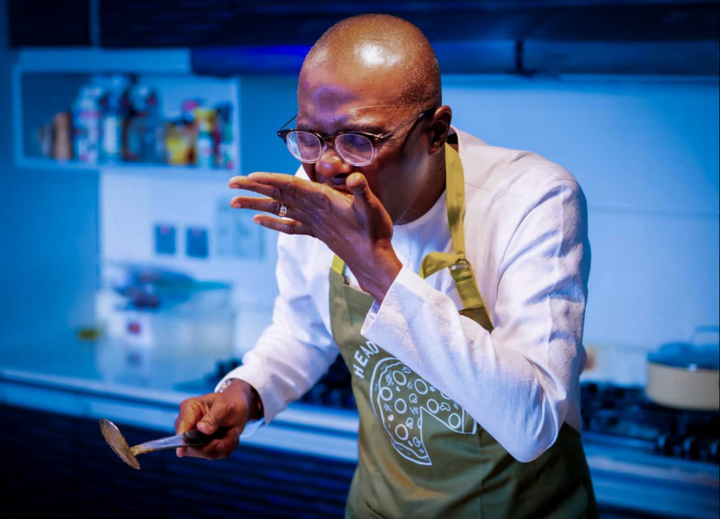 'Chef' Sanwo-Olu channels his inner Hilda Baci on Father's Day [Twitter:@jidesanwoolu]