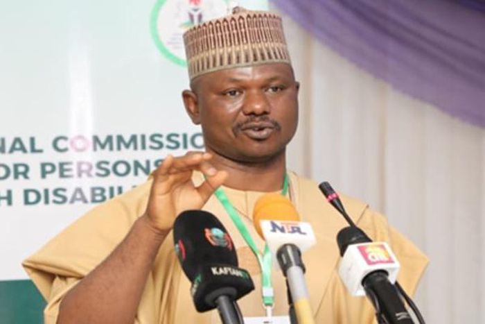 Dr James Lalu, the Executive Secretary [NCPWD]