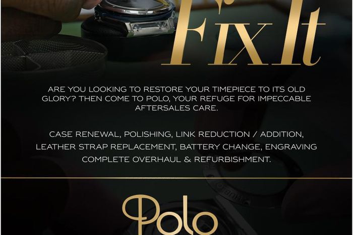 POLO aftersales service: Every second counts