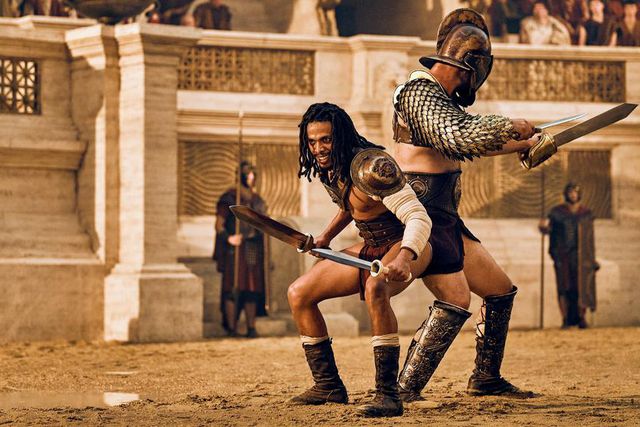 This is what 'Those About to Die' a series about Gladiators in ancient Rome is about [Peacock]