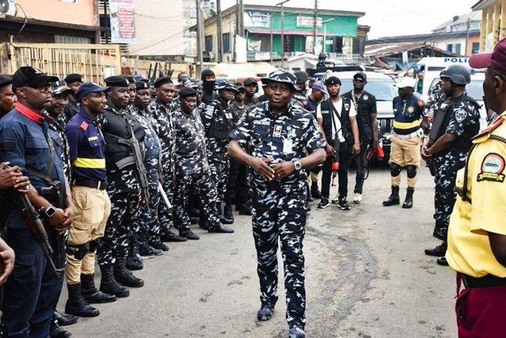 Commissioner of Police, Lagos State Command, Adegoke Fayoade [Twitter:@BenHundeyin]