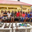 Police arrest 38 criminal suspects in Taraba for kidnapping, murder, others