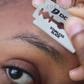 Razor blades are great for shaping the brows