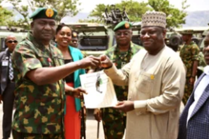 MoD hands 20 APCs to Nigerian Armed Forces [NAN]