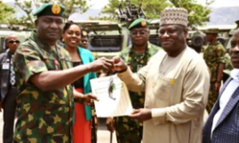MoD hands 20 APCs to Nigerian Armed Forces [NAN]