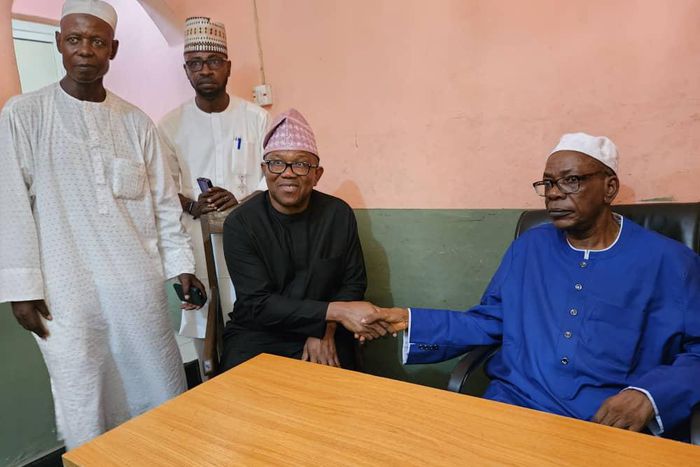 Peter Obi and Sheikh Muhammed Habibullah Adam Abdullah EL-ILORY (OON) [Twitter:@PeterObi]