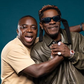 Shatta Wale and Manager Sammy Flex