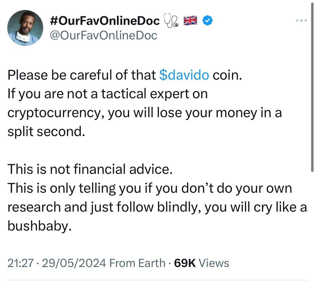 Social media reactions to Davido’s meme coin