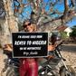 Ebaide is riding solo from Kenya to Lagos [Instagram]