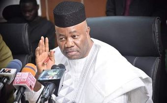 Senate President, Godswill Akpabio [puo reports]