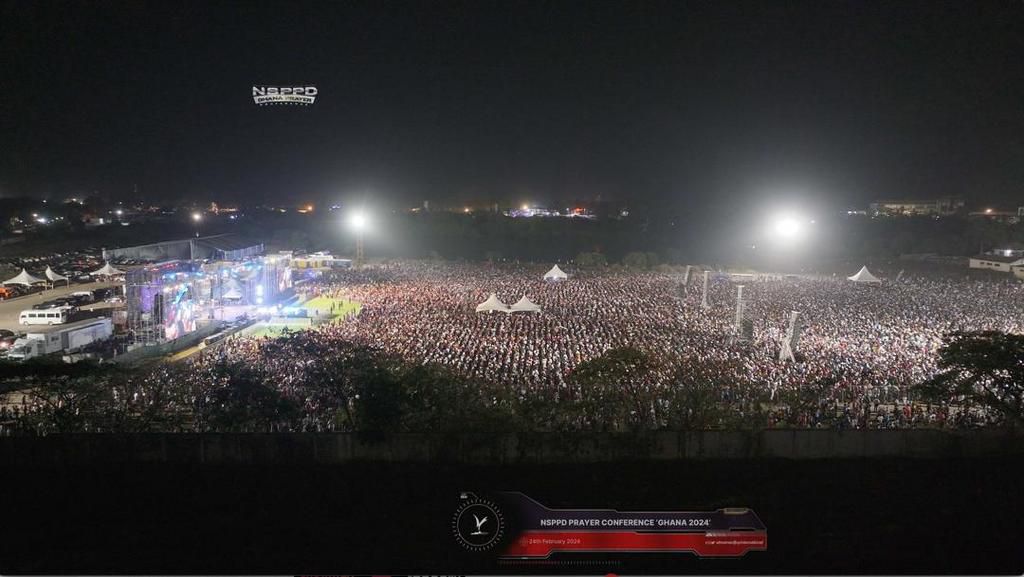 4) Pst Jerry Eze’s Ghana NSPPD conference attracts 60,000 thousands for divine encounters