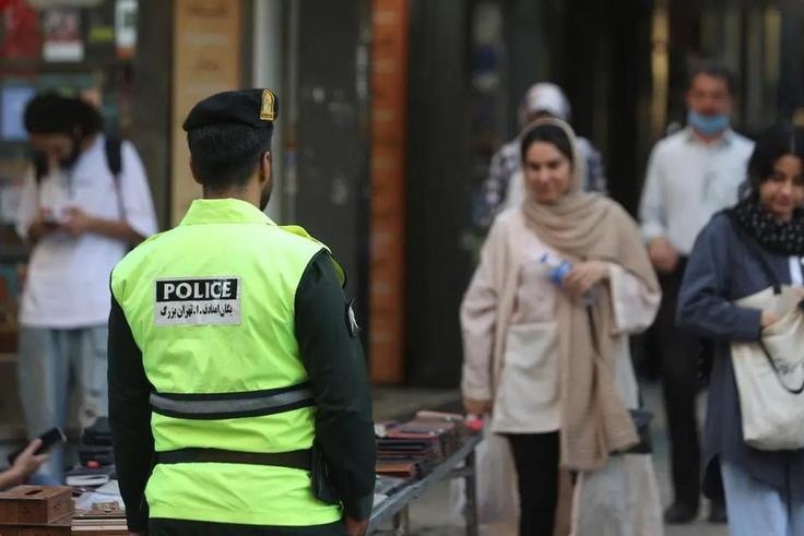 Iranian morality police crack down on women who don't wear headscarves [The Guardian]
