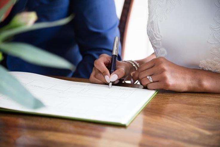 marriage license