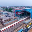 Sanwo-Olu tests run Red Line rail ahead of commissioning by Tinubu [Twitter:@jidesanwoolu]