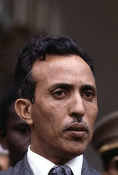 Le lieutenant-colonel Ahmed Ould Bouceif in Paris, France in 1979. Photo Credit: Getty