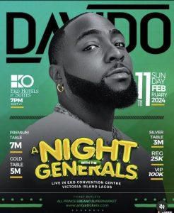 A night with the generals