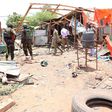 Scenes after an attack at Mama Samaki Hotel in Mandera Town that occurred on Monday, March 25.