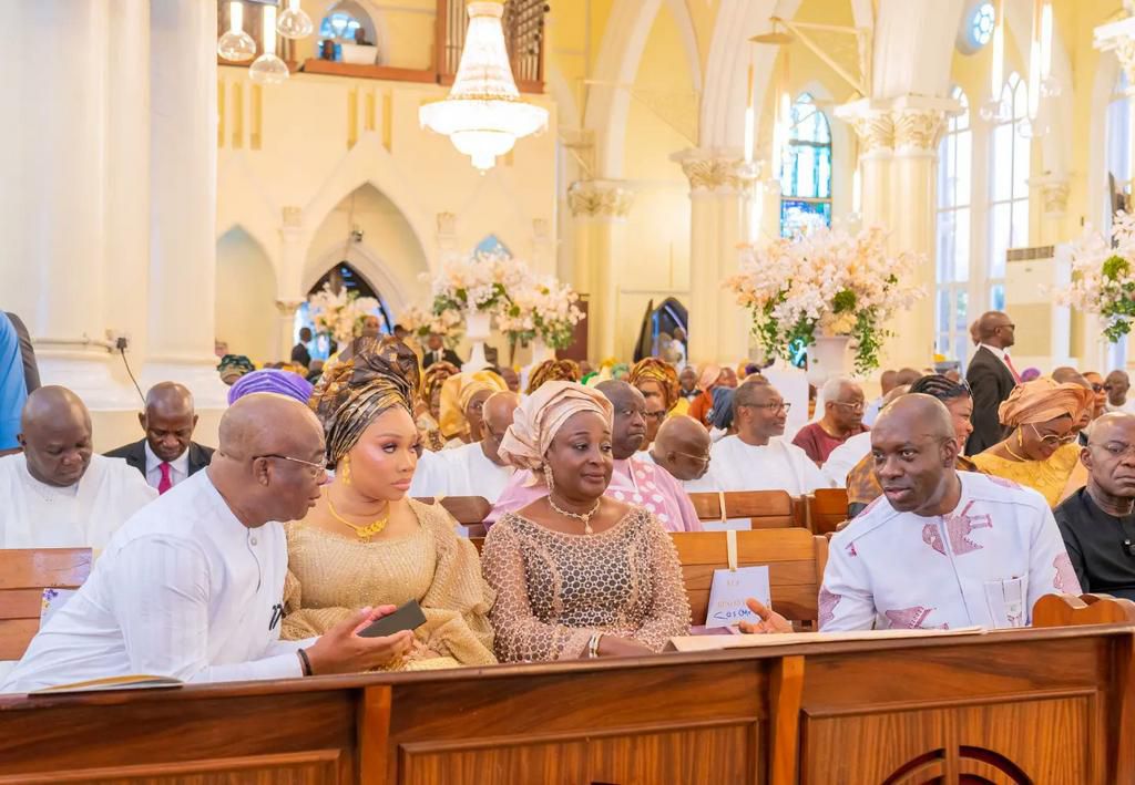 Otti, Soludo, others present as Sanwo-Olu marries off daughter in Lagos  [Twitter:@Hope_Uzodimma1]