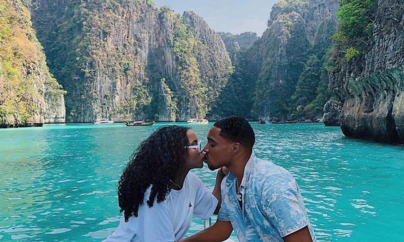 Couple on vacation