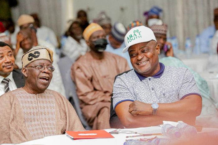 Lagos State House of Assembly, Mudashiru Obasa with President Bola Tinubu  [glamtush]