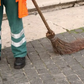 A man sweeping [Vanguard News]