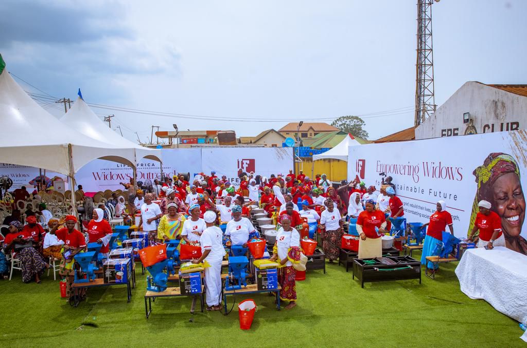 Linus Idahosa Foundation for Empowerment (LIFE) Africa uplifts widows in Epe, Lagos with empowerment program