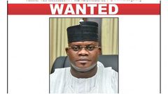 Yahaya Bello. [EFCC, Facebook]