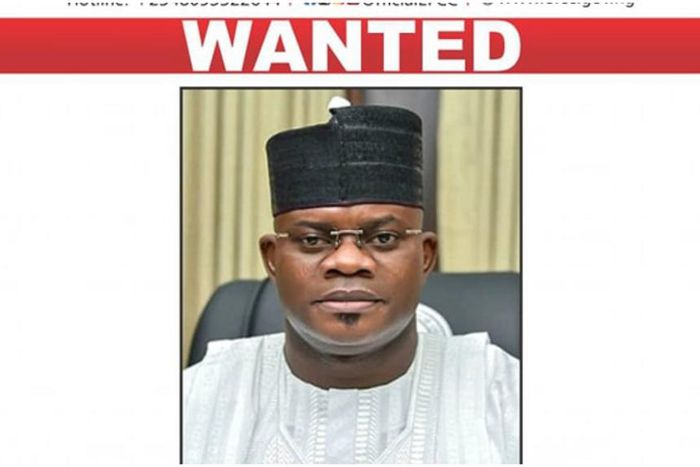 Yahaya Bello. [EFCC, Facebook]