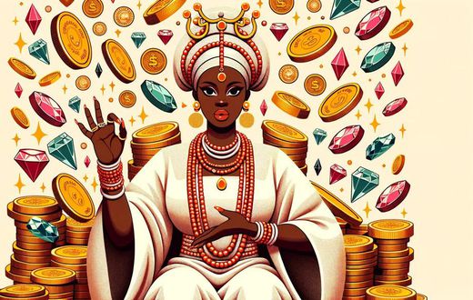 Aje is a Yoruba goddess [oldworldgods]