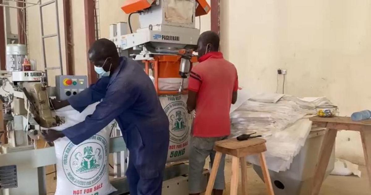 We're bagging 42,000MT of grains for distribution, Presidency updates ...